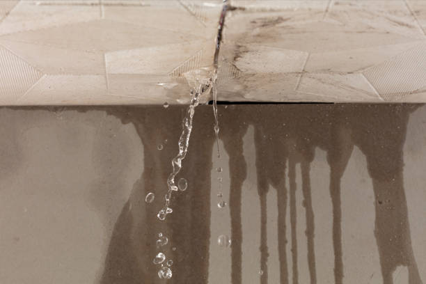 Professional Burst Pipe Cleanup technician working in Falmouth, MA